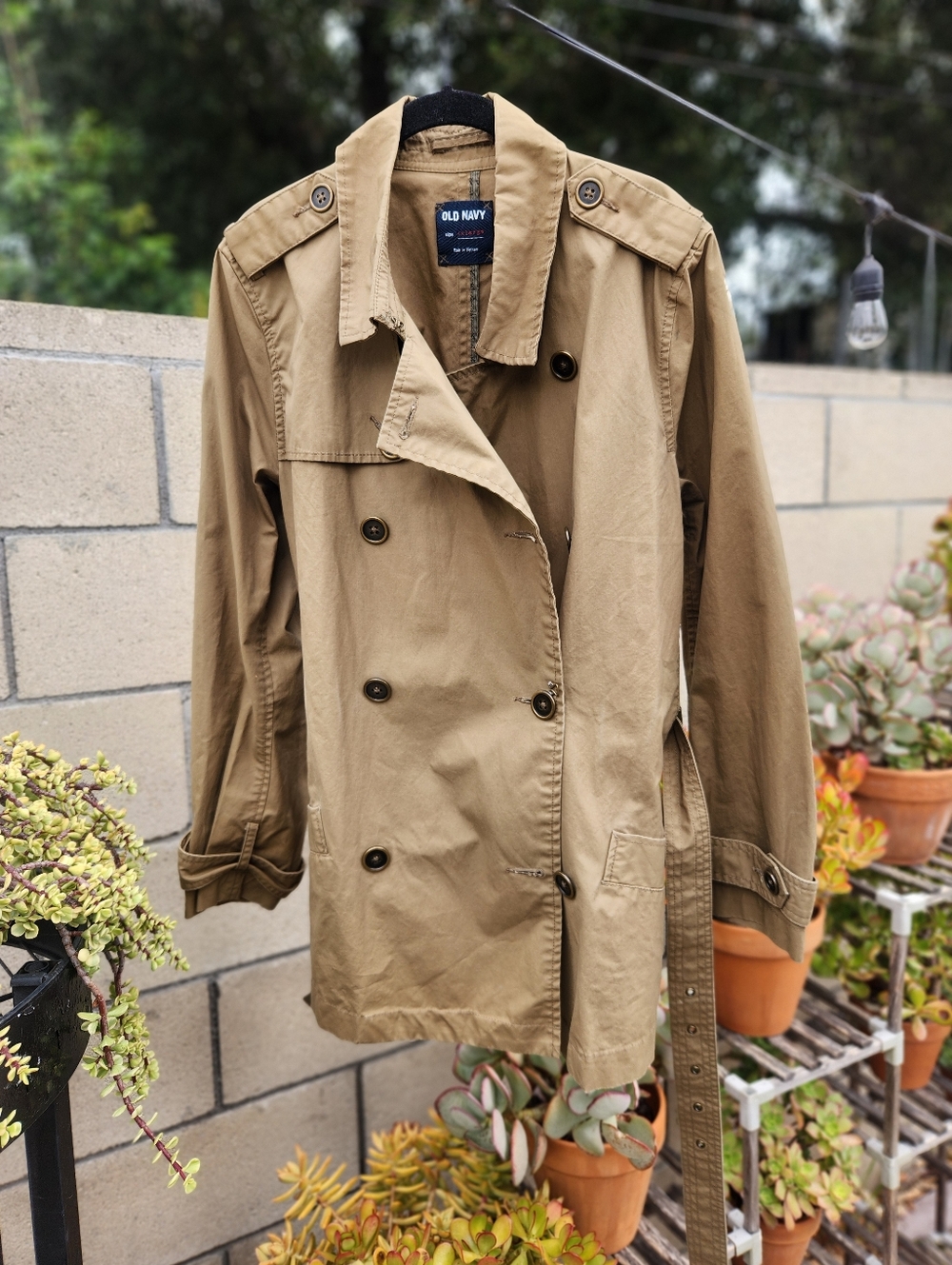 OLD NAVY Vintage Short Trench